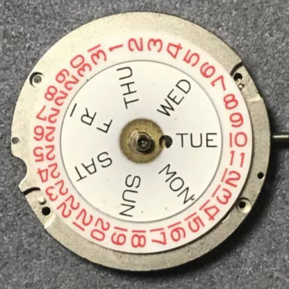 Swiss Made RONDA MATIC 1217-21 manual winding watch movement disassembled for repair.