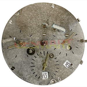 Chinese Mingzhu Silver Automatic Mechanical Movement 6 Hands Small Second@3@6@9