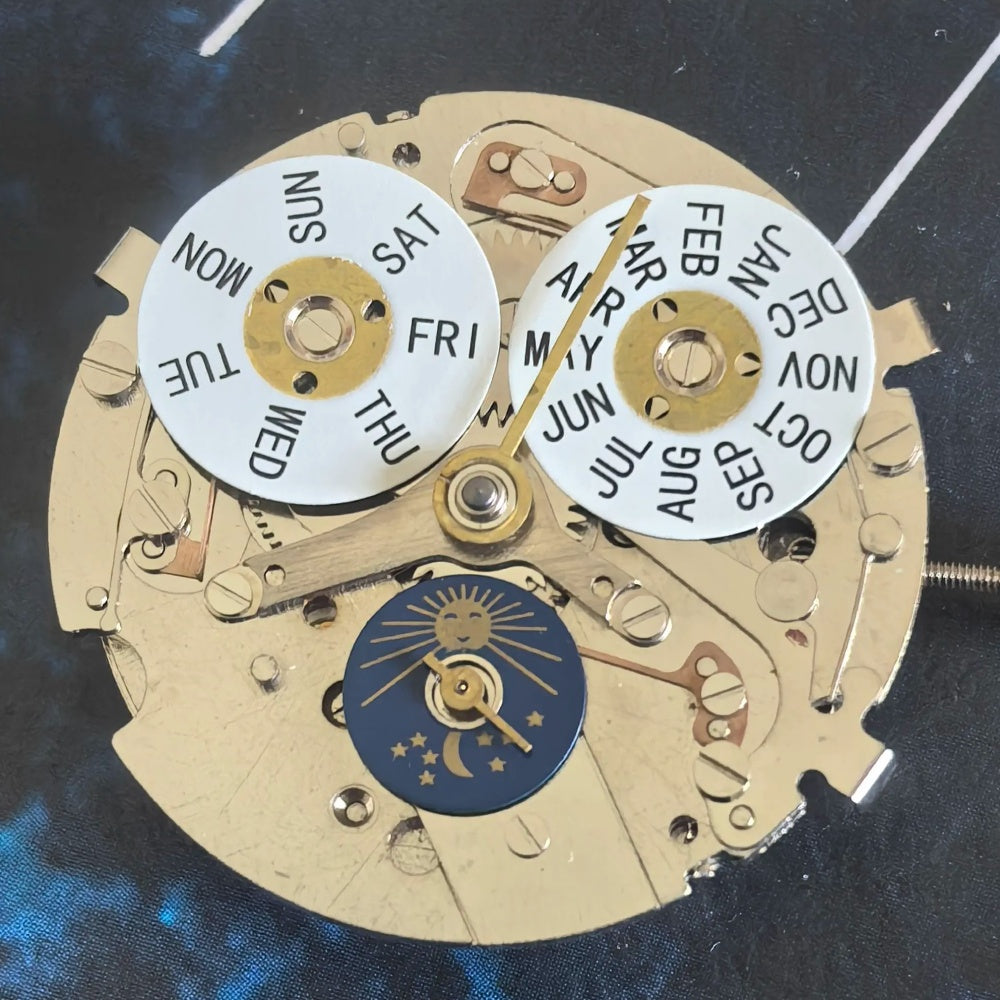 Chinese Seagull ST16 watch accessory featuring automatic mechanical movement, date at 12, small second at 6.