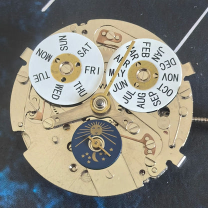 Chinese Seagull ST16 watch accessory featuring automatic mechanical movement, date at 12, small second at 6.