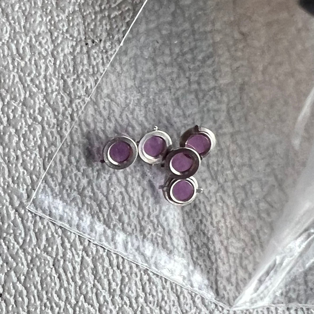 5 PIECES Plate Cap Jewel Generic Fit for 8200 Movement #1019-3025