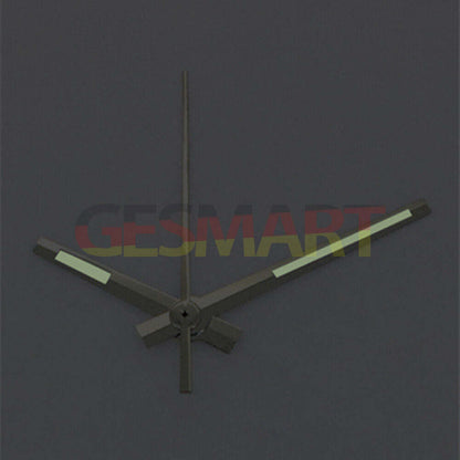 Aiguilles de seconde lumineuses vertes argentées pour montres Asian 8215/2813/8205