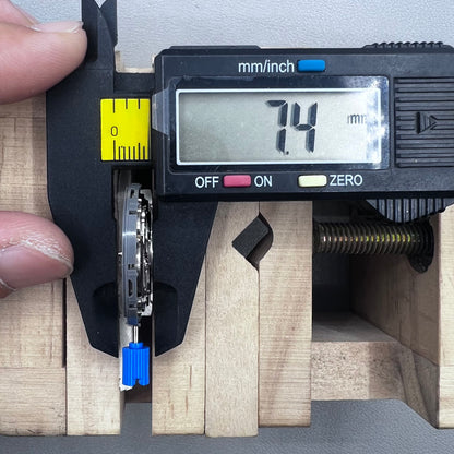 Japan NH35 Black Disk Mechanical Automatic Wrist Watch Movement Date@6