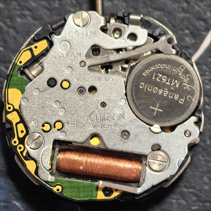 Japan Made Citizen E011M Solar Movement 3 Hands Watch Part Date At 3