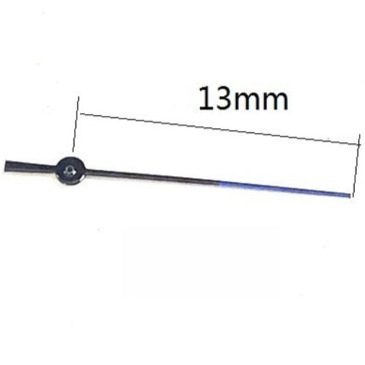 Set of 3 blue and black 13mm second hands by Miyota for FS00, FS01, FS10 watch movements