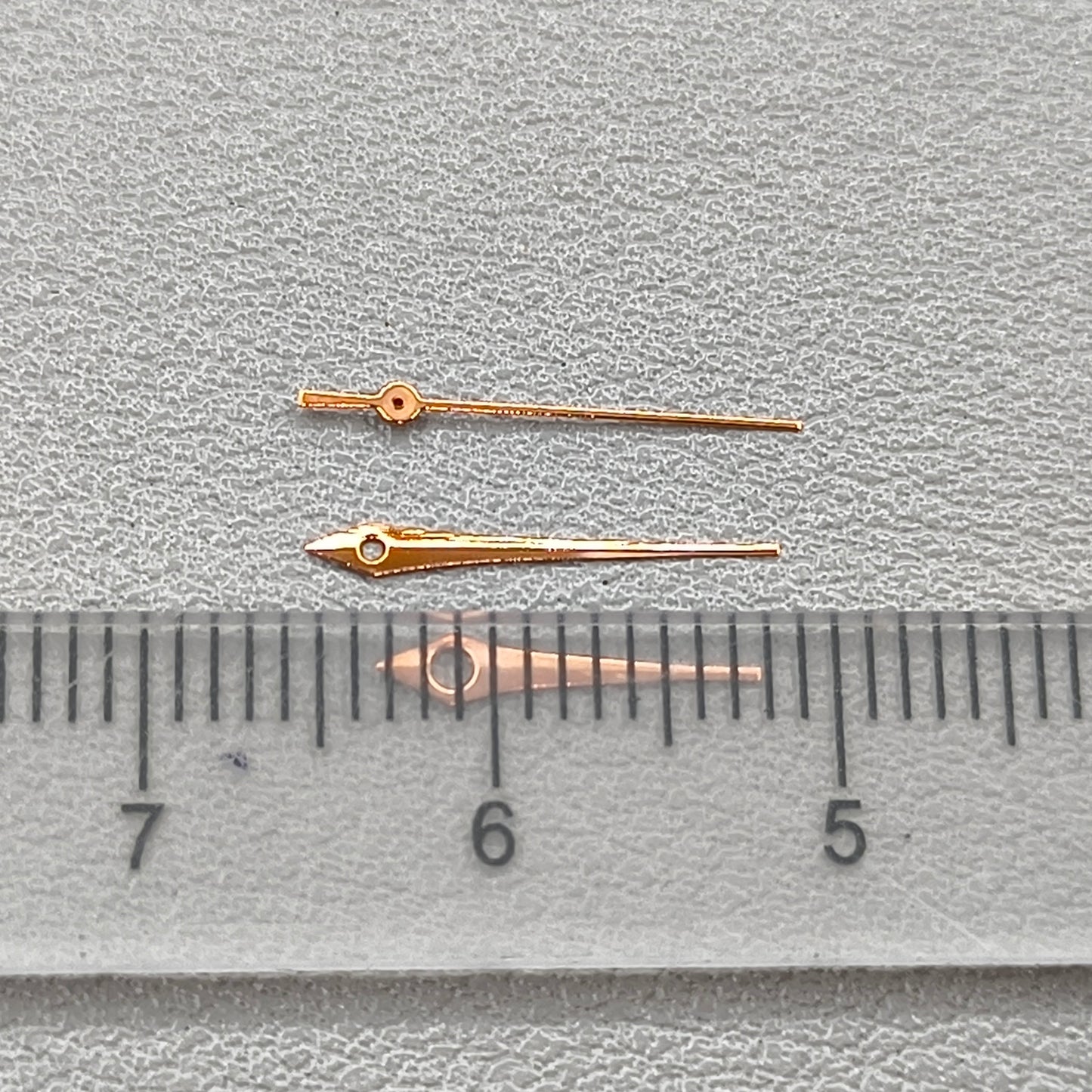 2 Sets/Pack Rose Golden Trim Watch Hands for Miyota 2035 Quartz Movement