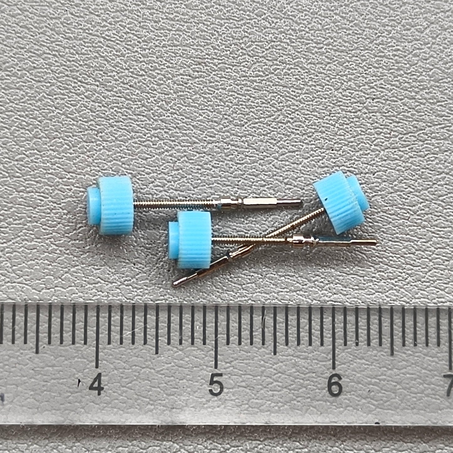 3 PIECES Replacement Swiss Watch Winding Stems for ISA 1198 Movement