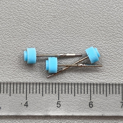 3 PIECES Replacement Swiss Watch Winding Stems for ISA 1198 Movement