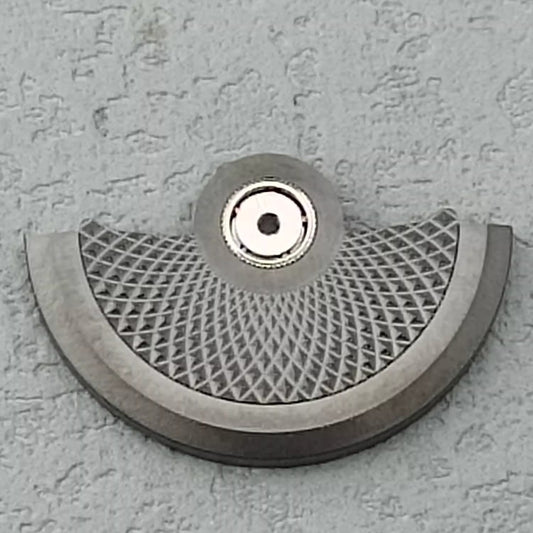 Black snake pattern rotor oscillating weight for NH34 NH35 NH36 NH38 watch movements, detailed design.