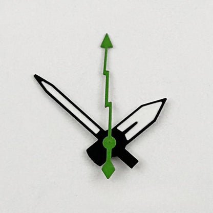 Lightning Second Watch Hands C3 Green Luminous for NH35 NH36 NH38 NH39 NH70