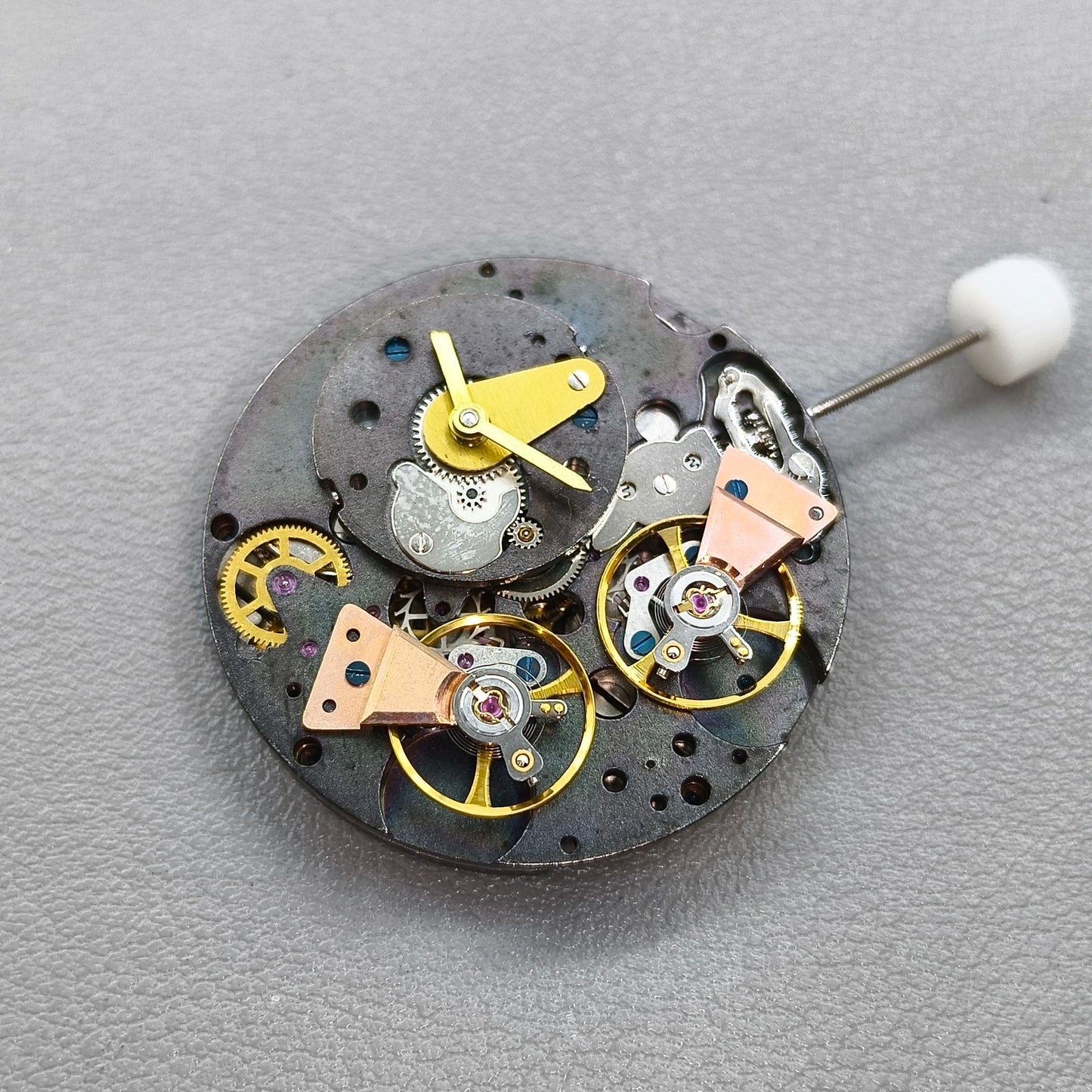 Shanghai Silver S-05A Automatic Mechanical Movement Black Rotor