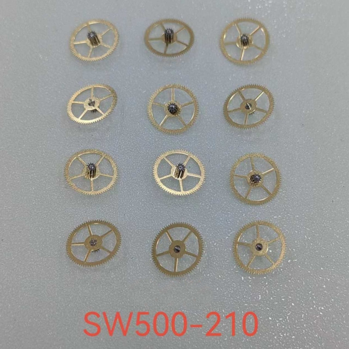 Swiss ETA SW500-210 third wheel gear for watch movement repair and precision timing.
