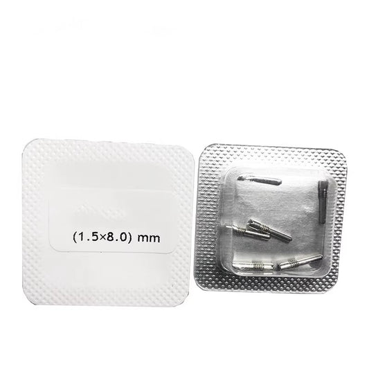 Barrette à ressort AP 1,5 x 8 mm + vis en acier pour montre Audemars Piguet