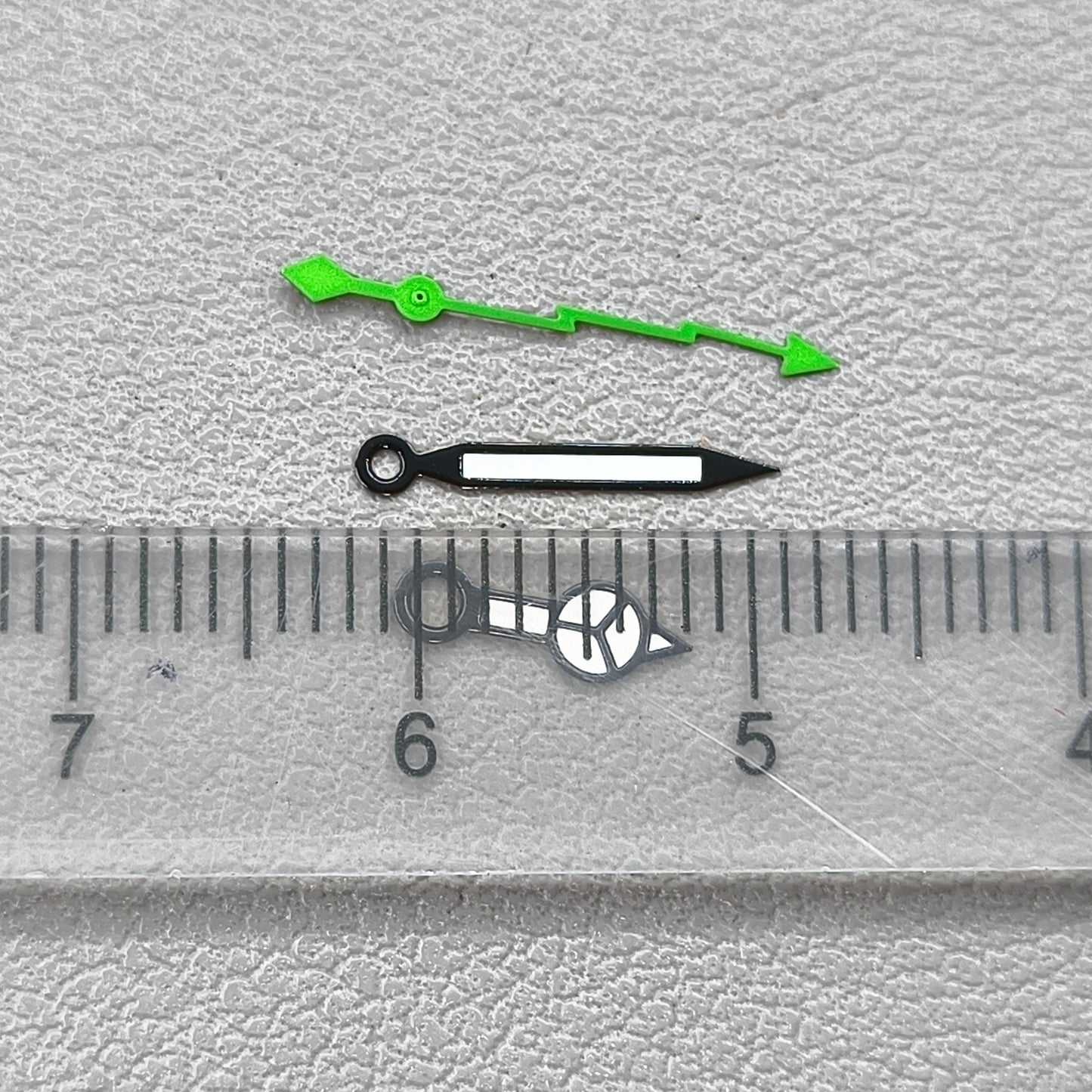Green Lightning Second Hand SUB Luminous Watch Hands for NH34 NH35 NH36 NH38 NH70
