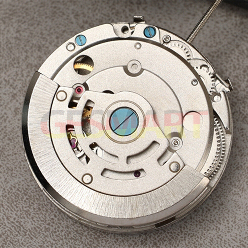 Dandong 8217 silver watch accessory showcasing multifunctional automatic mechanical movement for precise timekeeping.