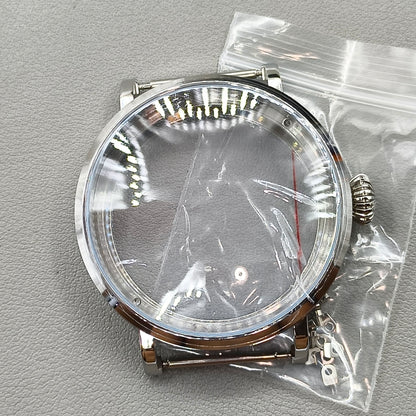 3 ATM 46mm 316L Stainless Steel Watch Case Fit ETA6497 6498 ST3600 3621