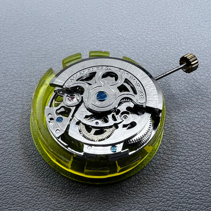 China 2813 Silver Hollow Automatic Mechanical Movement Fit for 8205 8200
