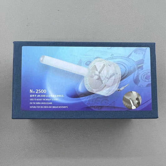 Balance regulating micro Stella screw tool for Omega Co-Axial MSA 03.671, precision watch accessory.