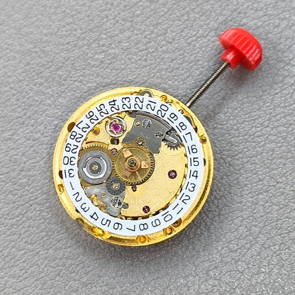 China Made Replacement ETA 2671 Movement Golden Mechanical Movement Date@3