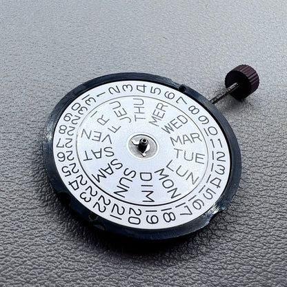 Swiss Ronda 517 Quartz Movement Date@3 Watch Movement