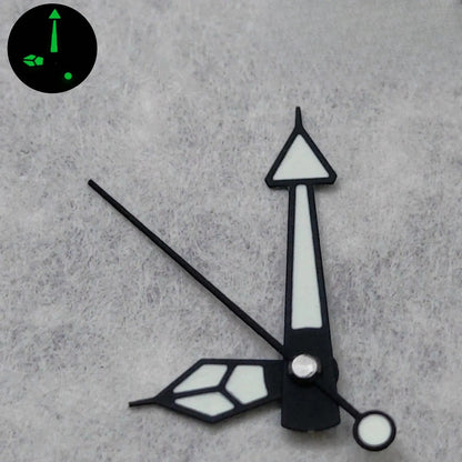 Modified Multicolor C3 Green Luminous Watch Hands For NH35/NH36/4R/7S Movement