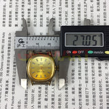 27mm Square Case Orange Yellow Background Seagull Manual Mechanical Ladies Watch