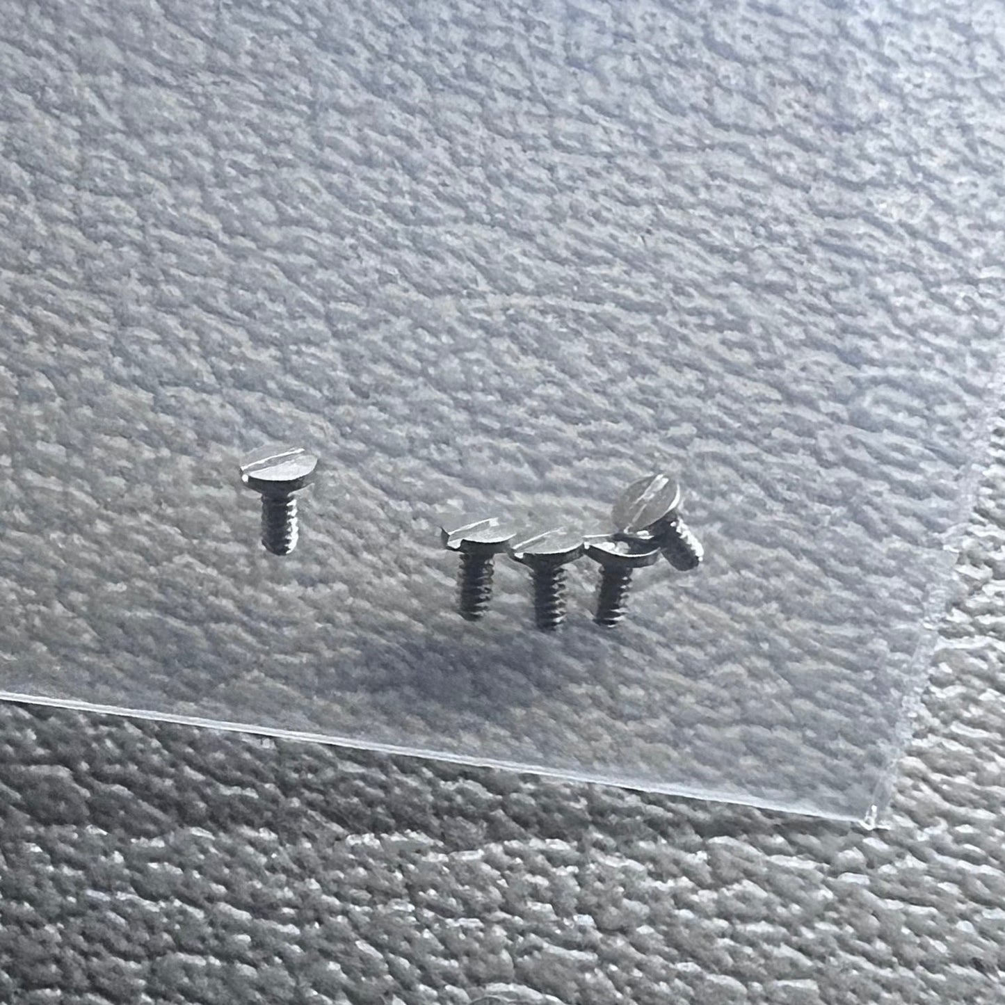 Set of 5 original Big Screws for ETA C07.111 ratchet wheel, precision watch accessory by ETA.