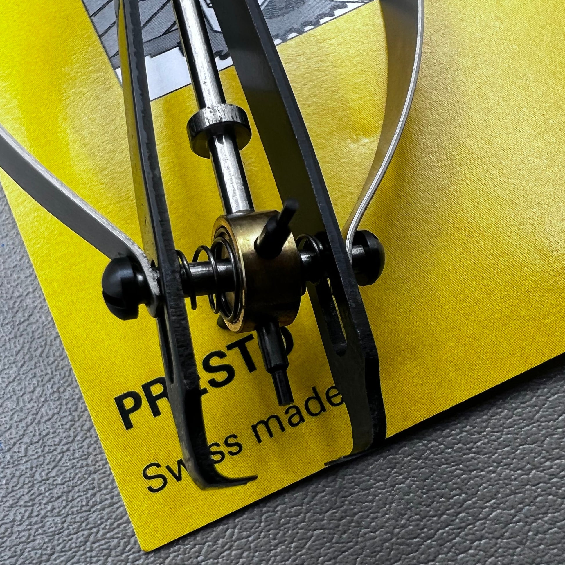 Swiss Bergeon Presto tool removing watch hands on curved dials, model 30671-7 for precise accessory use