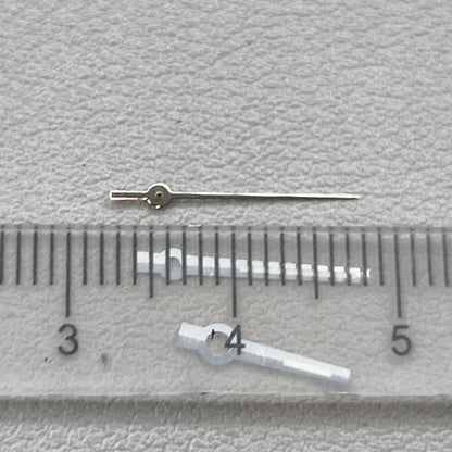 2 Sets/Pack Green Lume Matted Silver Trim Watch Hands for NH35 NH36 7S26 NH70 NH72