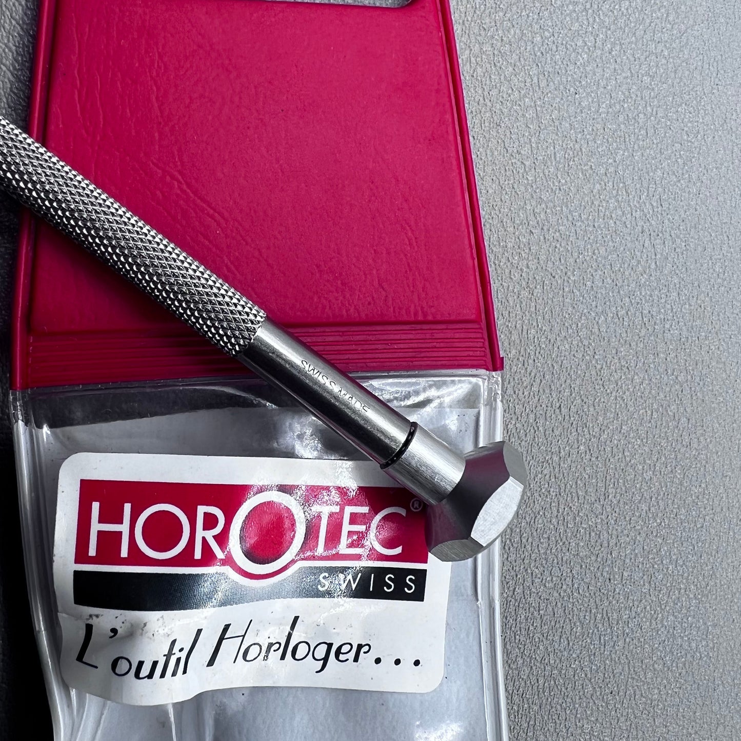 Horotec MSA01-201-180 1.80mm precision screwdriver for watch repair, no spare blades included.