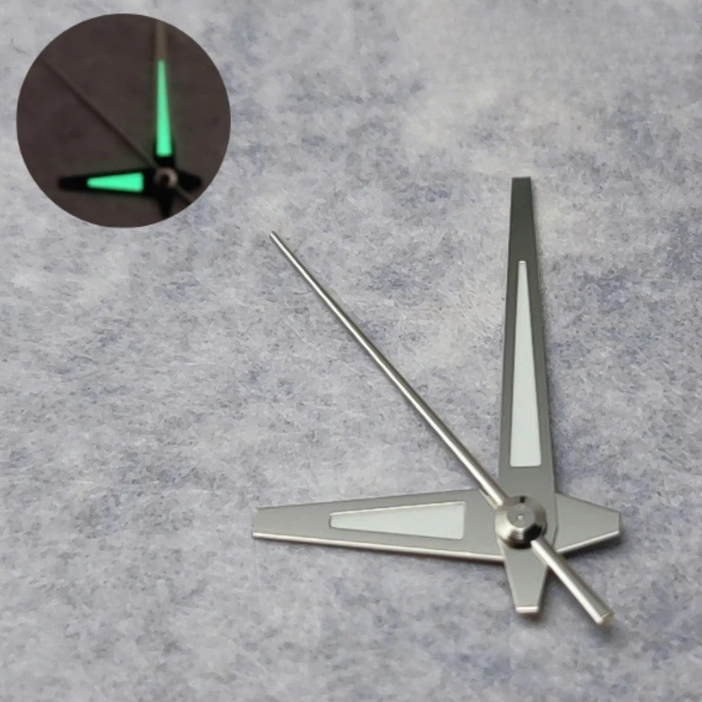 C3 Green Luminous Multicolor Watch Hands For NH35 NH36 NH37 NH38 Movement Watch