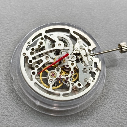 Seagull Silver Skeleton TY2809 Automatic Mechanical Watch Movement
