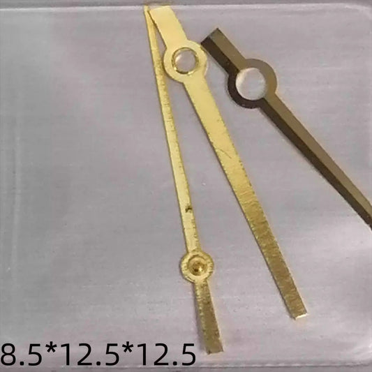 Aiguilles de montre dorées de 12,5 mm génériques pour mouvement mécanique Datejust 116333 3135