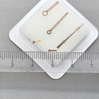 Rose Golden Trim 6Pins Watch Hands for Speedmaster/Seamaster ETA/Dandong 7750