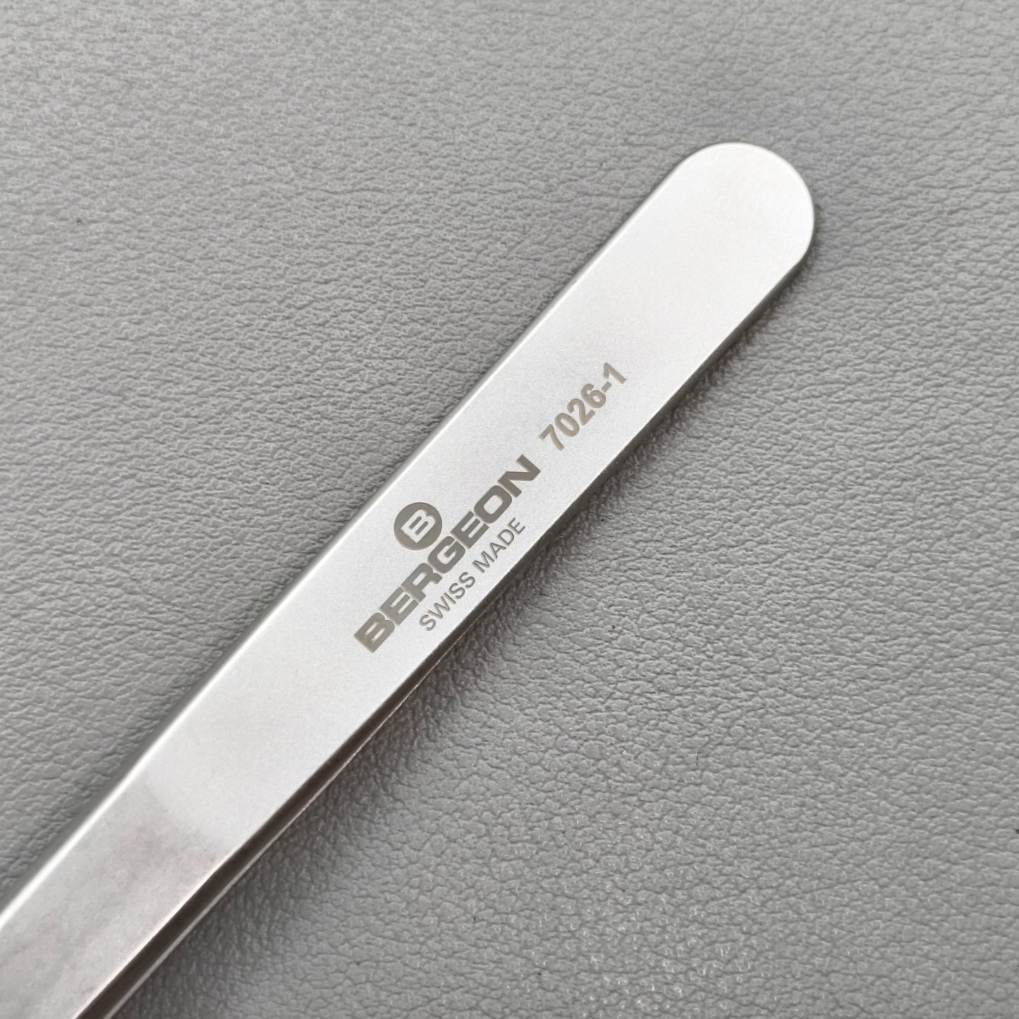 Bergeon 7026-1 Tweezer Antimagnetic Strong, Perfect Finish Replacement of 7024-1