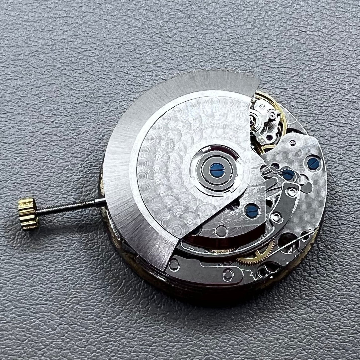 SHANGHAI 7750 White Day Date Small Automatic Mechanical Movement Second@9