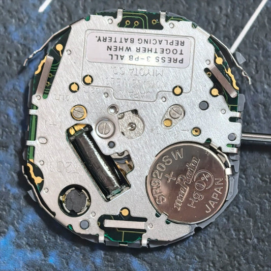 Japan Made Miyota T205 Quartz Movement with Display Watch Part