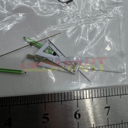 Triangular ruler-style irregular watch hands for Miyota 2035 quartz, sleek design and precise timekeeping