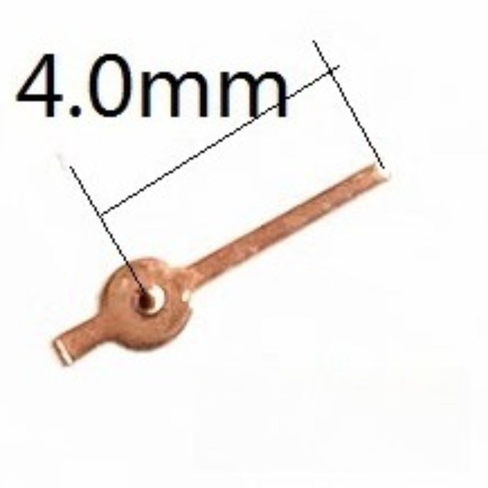 3pcs Rose Golden 4mm small seconds hands for Miyota 2035 watch movement, multifunctional 6 hands set