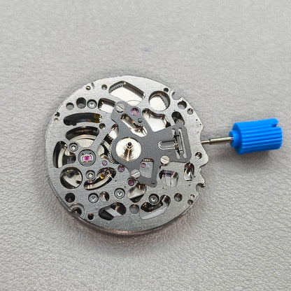 Japan Seiko SII NH72 NH72A  Black Hollow Automatic Movement