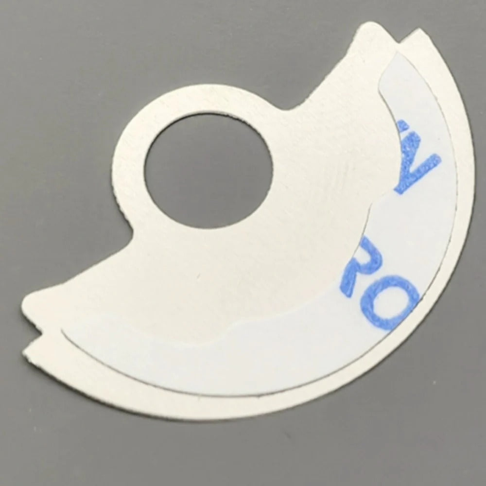 Golden Causeway patterned rotor overlay for NH35 NH36 movement, enhancing watch accessory style.