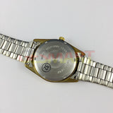 China Made Manual Mechanical Watch 17 Jews Imitation Diamond Nail Golden Dial