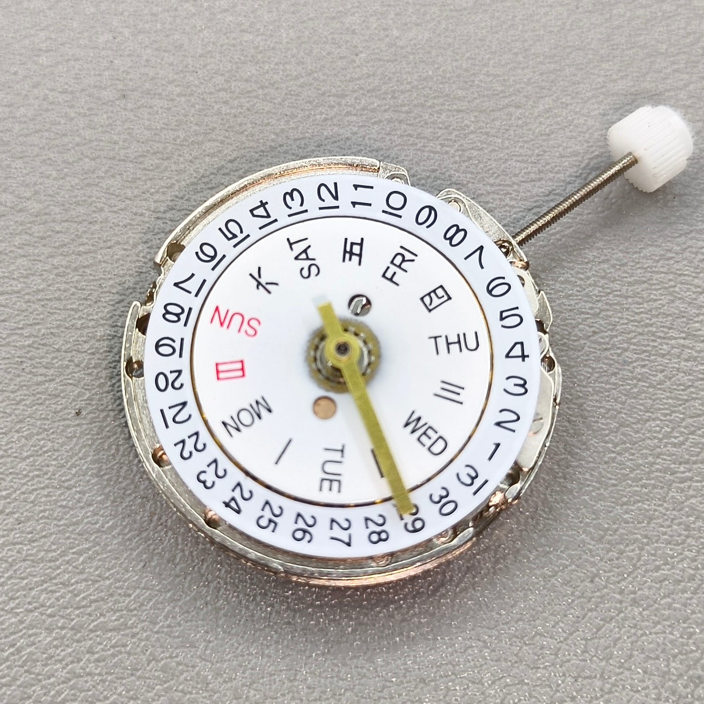 China 2813 Double Calendar Automatic Mechanical Movement 8205 8200 Replacement