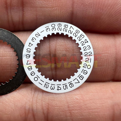 White date wheel for RLX 3235 watch movement, generic replacement part enhancing date display precision.