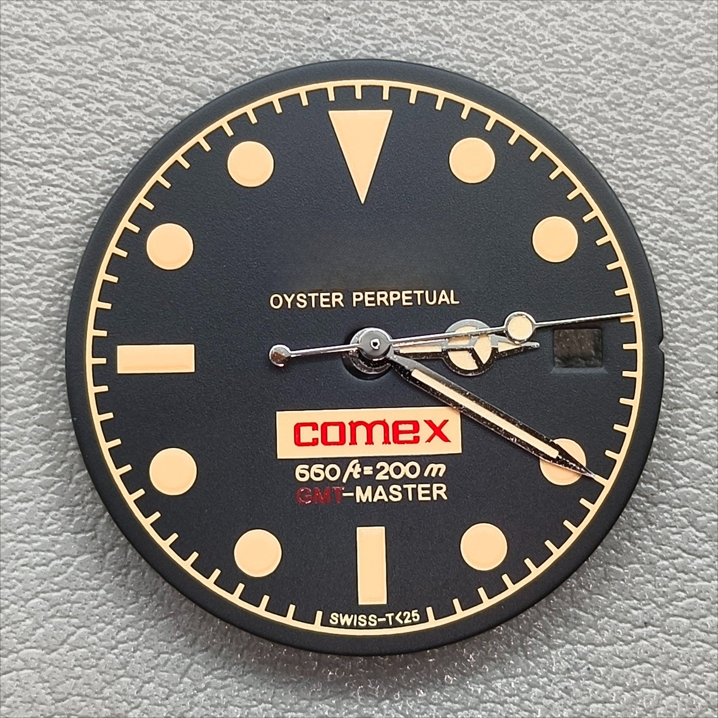 28.3mm Watch Dial Luminous for Miytota 8215 Mingzhu 2813/8200/821A Dial With Hands
