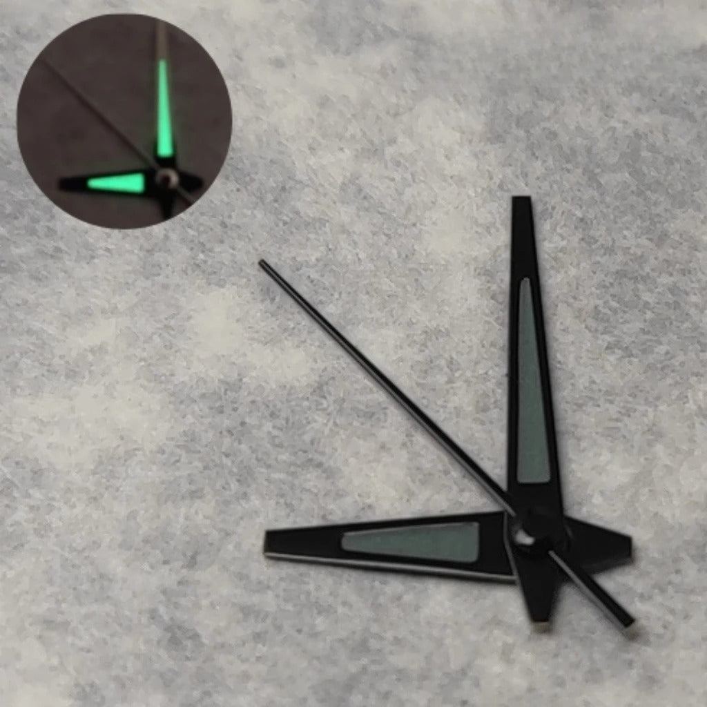 C3 Green Luminous Multicolor Watch Hands For NH35 NH36 NH37 NH38 Movement Watch