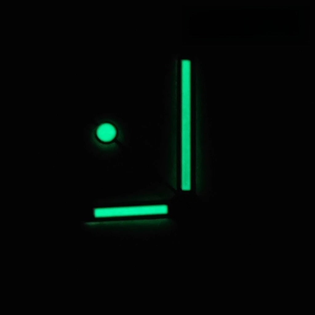 Silver/Black  Watch Hands For NH34 NH35 NH36 NH38 7S26 4R35 4R36 Green Luminous