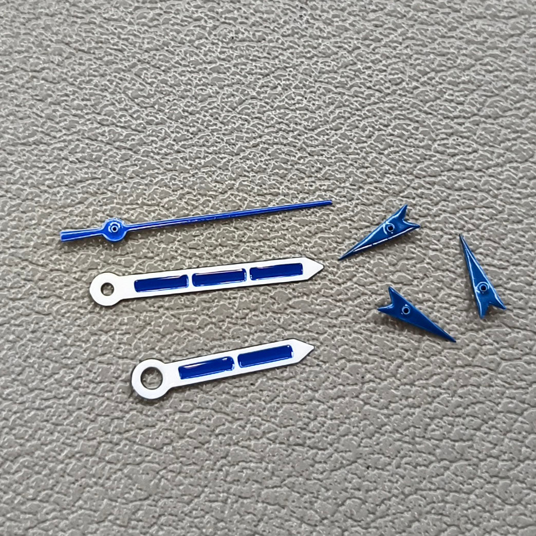 2 Sets Blue Painted Watch Hands for Miyota OS10 OS20 OS22 OS60 OS80 OS11 Movement