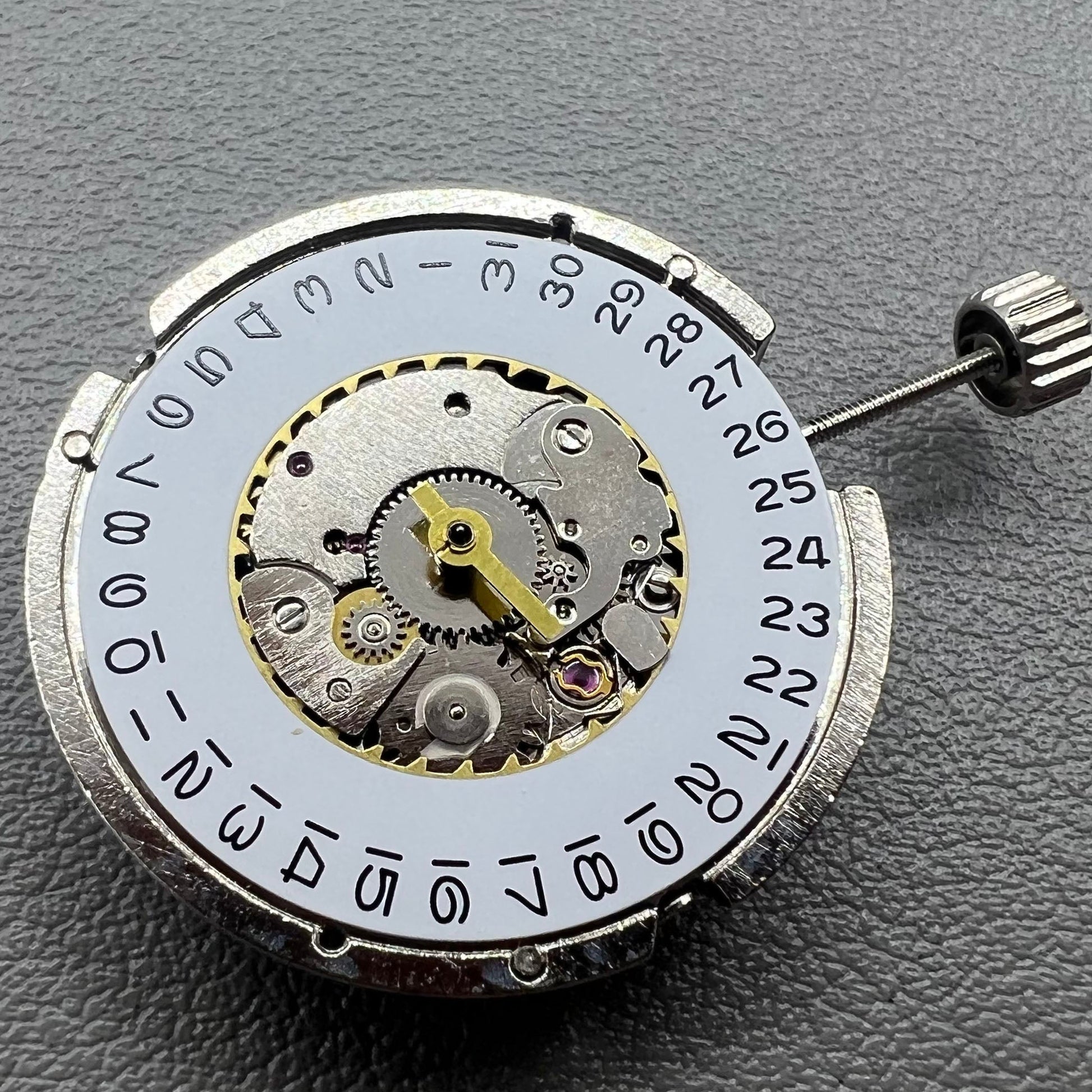 Seagull ST6 Herren Automatik Uhr mit mechanischem Werk, Datum bei 3 Uhr, drei Zeiger Kalender, elegante Herrenuhr
