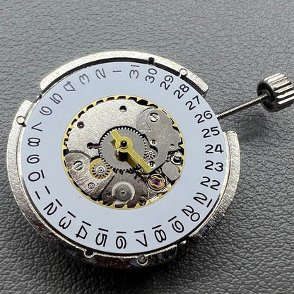 Seagull ST6 Herren Automatik Uhr mit mechanischem Werk, Datum bei 3 Uhr, drei Zeiger Kalender, elegante Herrenuhr